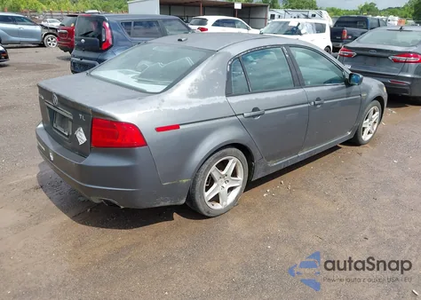 2004 Acura Tl z USA, uszkodzony, nr VIN 19UUA66284A049930